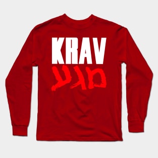 Krav Magakira - Red v2 Long Sleeve T-Shirt